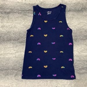 Girls rainbow tank top